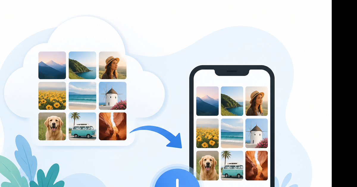 How to download photos from Facebook using Download your information and browser save image
