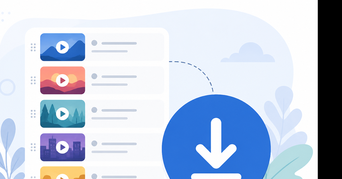 Whether you can download a YouTube playlist using Premium or one-by-one conversion
